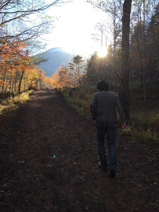 富士山が見える