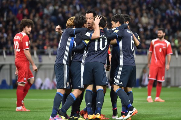 サッカー日本代表シリアに5-0勝利!アジア最終予選に進む12 ...